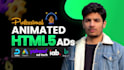design animated HTML5 banner ads for google display