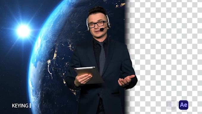 remove background from video with clean roto professionally