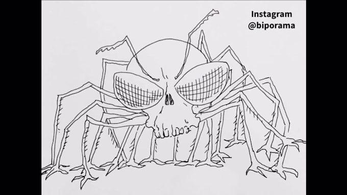draw you a one of a kind doodle monster