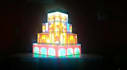 do 3d projection mapping video content for the show