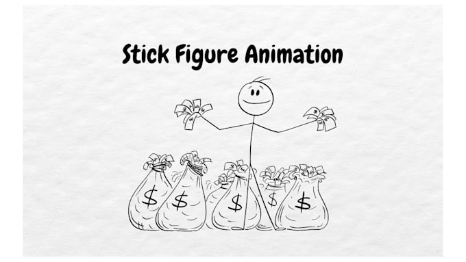 make stick figure and stickman animation explainer for youtube videos