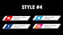 create social media lower third animation