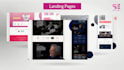 create super fast landing page with swipe pages