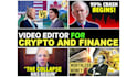 make youtube crypto and finance video professionally