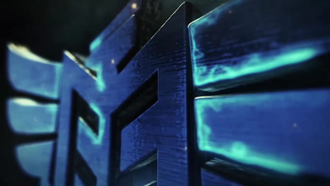 create a cinematic 3d logo animation and intro