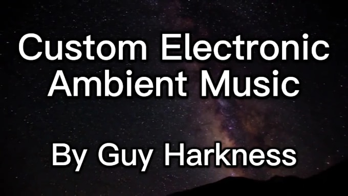 Photo inspiration: Gallery Detail: Compose Custom Ambient Electronic Music By Guyharkness