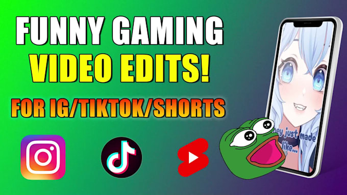 make funny gaming clips for tiktok