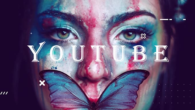 do youtube intro outro trailer, podcast or animated logo