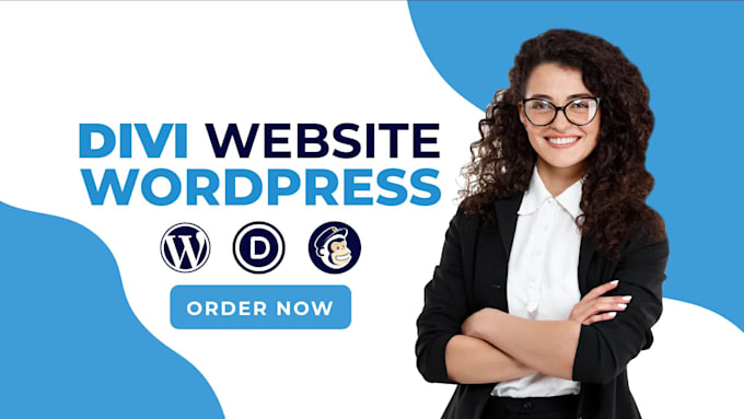 design divi wordpress website or divi theme customization