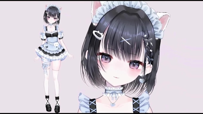 design and rig live2d vtuber model, vtuber model, anime vtuber model for stream