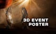 create 3d animated poster for your event or festival