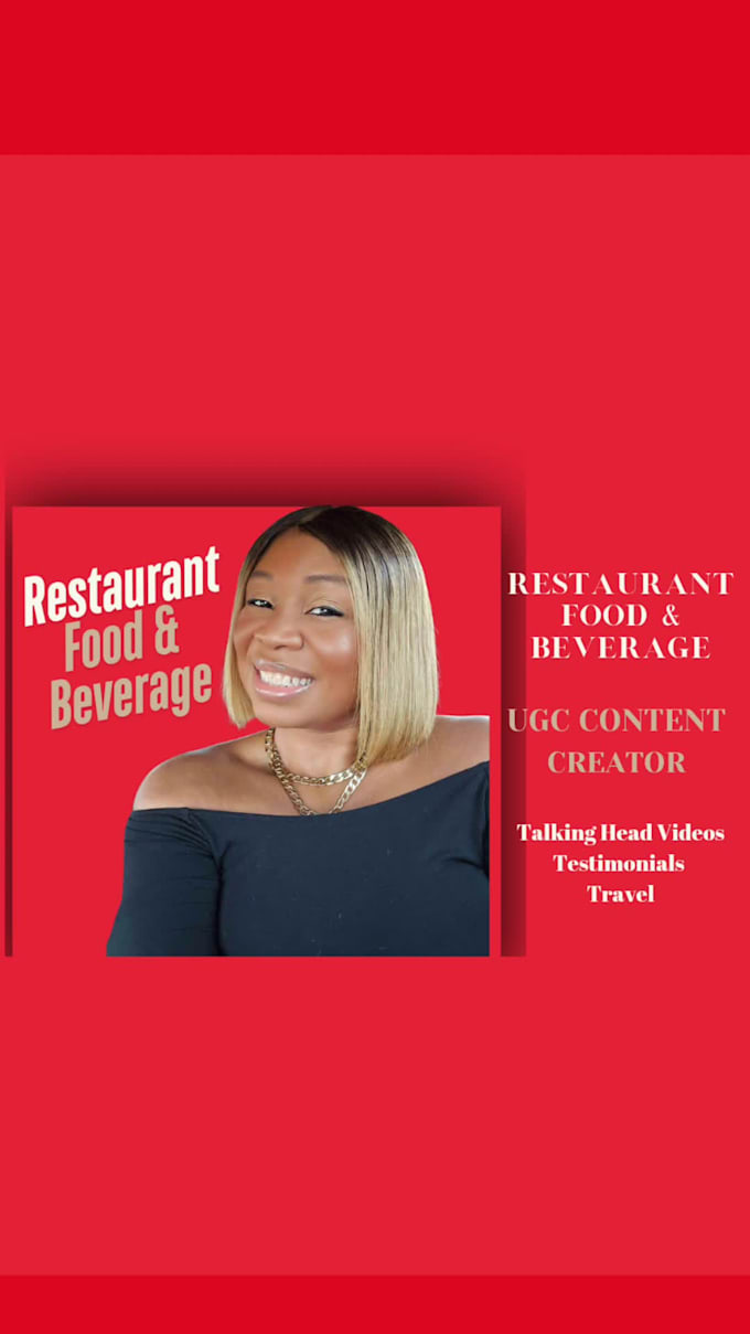 create food and beverage ugc videos that will convert