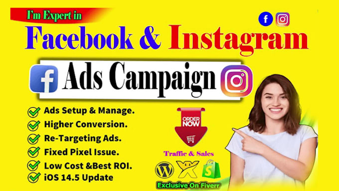 setup facebook ads campaign for leads and sales