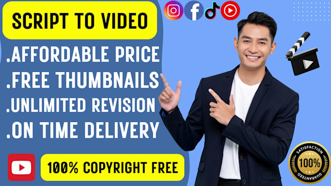 turn your script into engaging video using stock footage