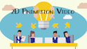 make 2d animated explainer video or animated explainer video