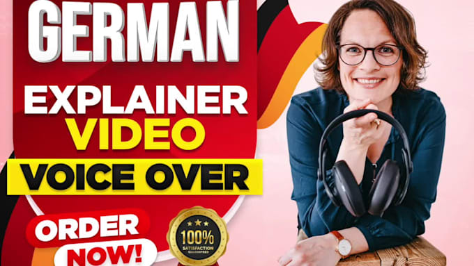 record a professional explaining video voice over