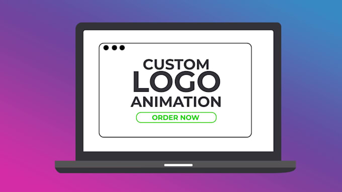 create a custom logo animation and youtube intro outro