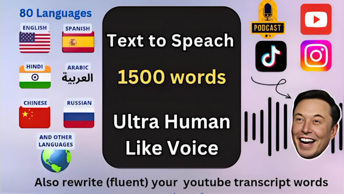 Create premium text to speech ai voice over by Itxstevealan | Fiverr