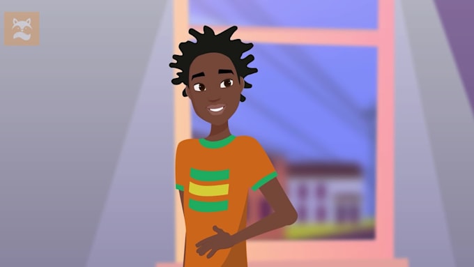create 2d cartoon animation and character animation