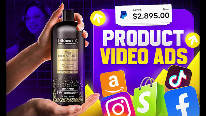 create a video ad for your amazon product, dropshipping, aliexpress video ad