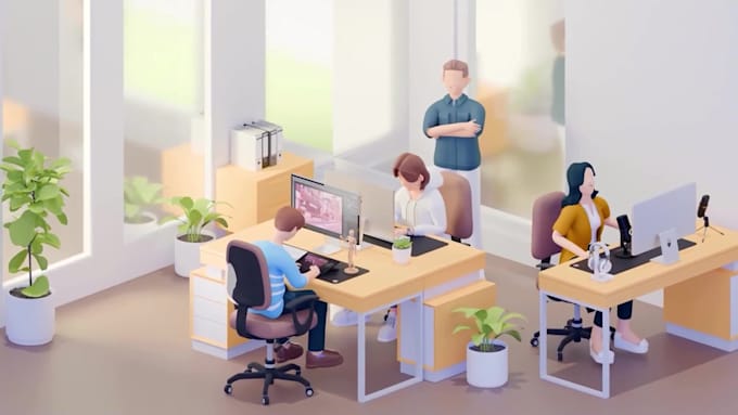 create a stunning 3d saas or app explainer video