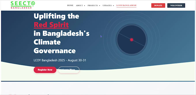build responsive website using HTML, CSS, and javascript