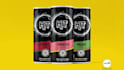 design premium energy drink, beer, soda can label