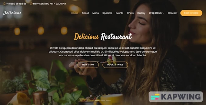 create modern and responsive websites in latest technologies