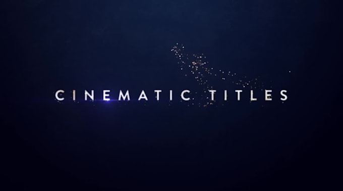 create cinematic trailer teaser or promo
