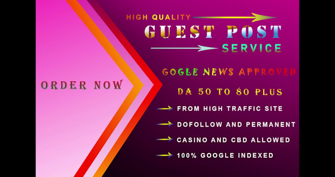 do guest posts on high da websites