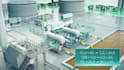 do 3d industrial video oil refinery process chemical plant solar energy visual