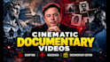 create cinematic youtube documentary videos for your channel