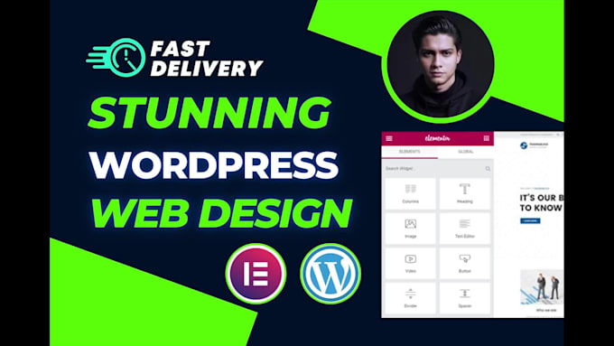 design develop clean and modern wordpress website as elementor pro expert