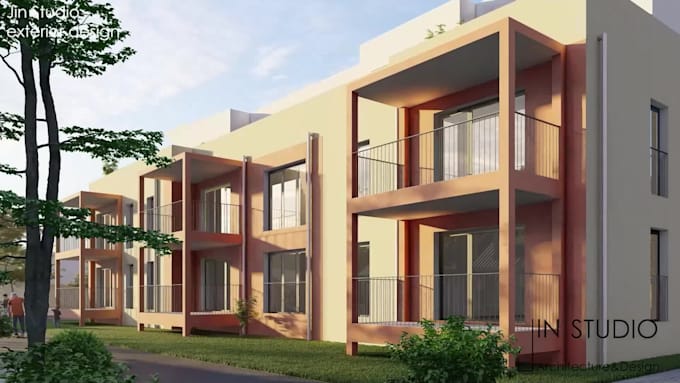 render and design exterior architectural concepts