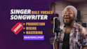 be your rnb male singer songwriter for love, heartbreak song