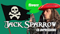 do an impression of captain jack sparrow