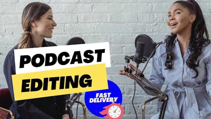 do podcast editing video audio