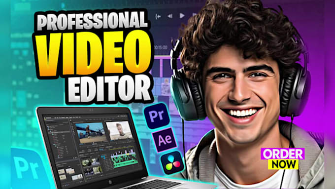 be your professional video editor for youtube, social media and reels