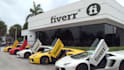 put your logo on a realistic car promo video in HD