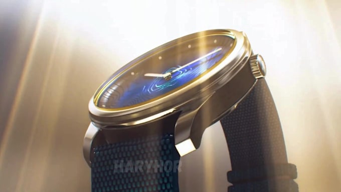 Do 3d watch modelling, 3d watch design, 3d rendering with cgi animation ...