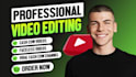 do youtube video editing, shorts, instagram reels and tiktok edits