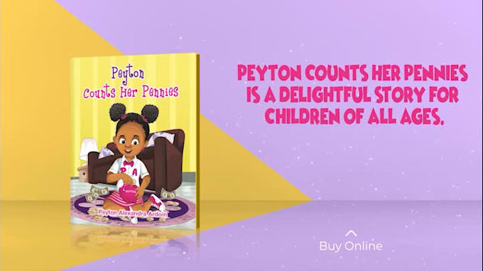 create kids book promo trailer video