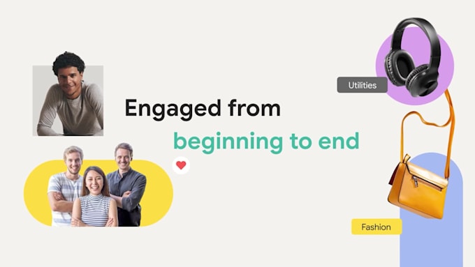 create engaging 2d photo motion graphics