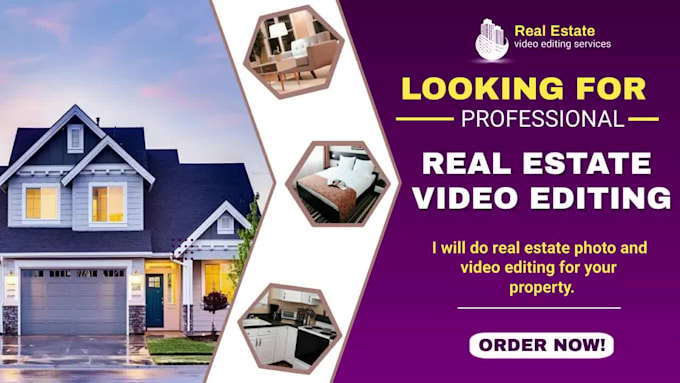 professional real estate video editing for property listings