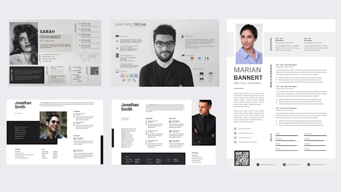 do CV design, resume design, resume template
