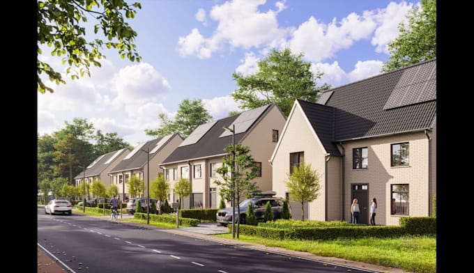 do 3d architectural visualization for real estate