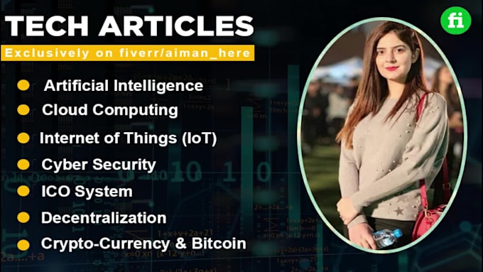 write SEO optimized tech article and blog