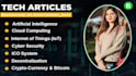 write SEO optimized tech article and blog
