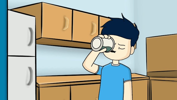 do 2d traditional animation video for you