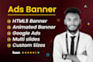 design animated HTML5 google ads banner